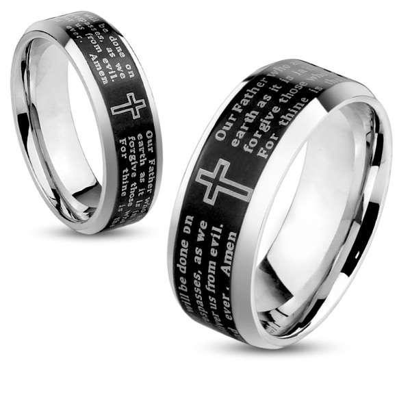 stainless steel Other - 316 L stainless steel pray 🙏 ring ❤️